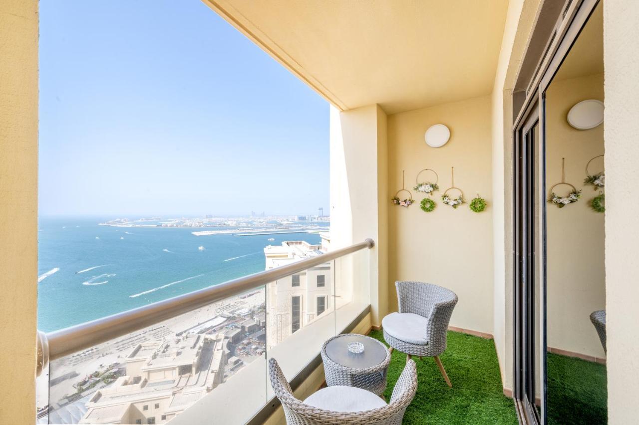 Jbr Amwaj 4 , Upgraded Sea And Ain Dubai Views, 2M Walk To Beach By Gardenia Suitse Екстериор снимка
