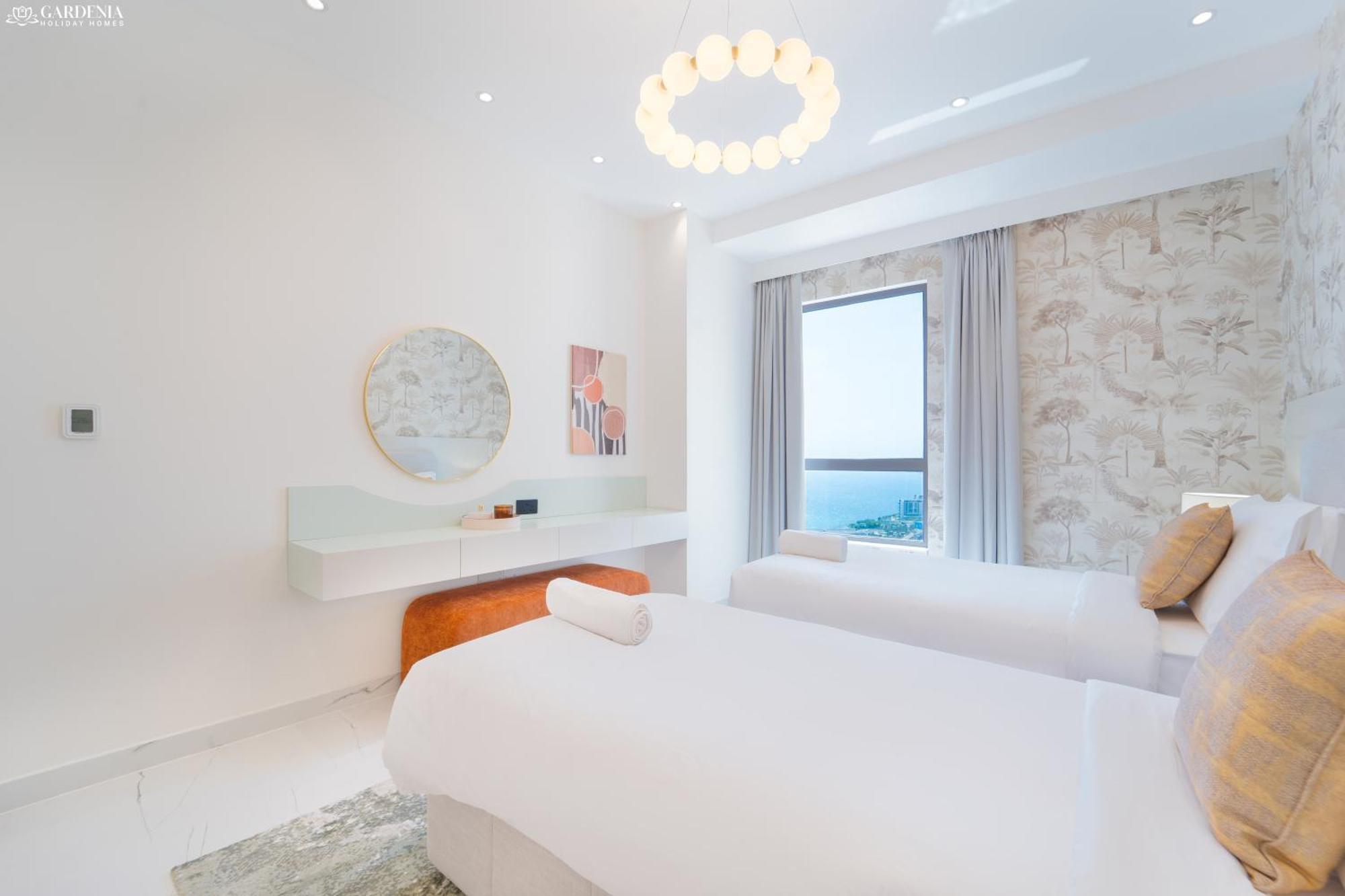 Jbr Amwaj 4 , Upgraded Sea And Ain Dubai Views, 2M Walk To Beach By Gardenia Suitse Екстериор снимка