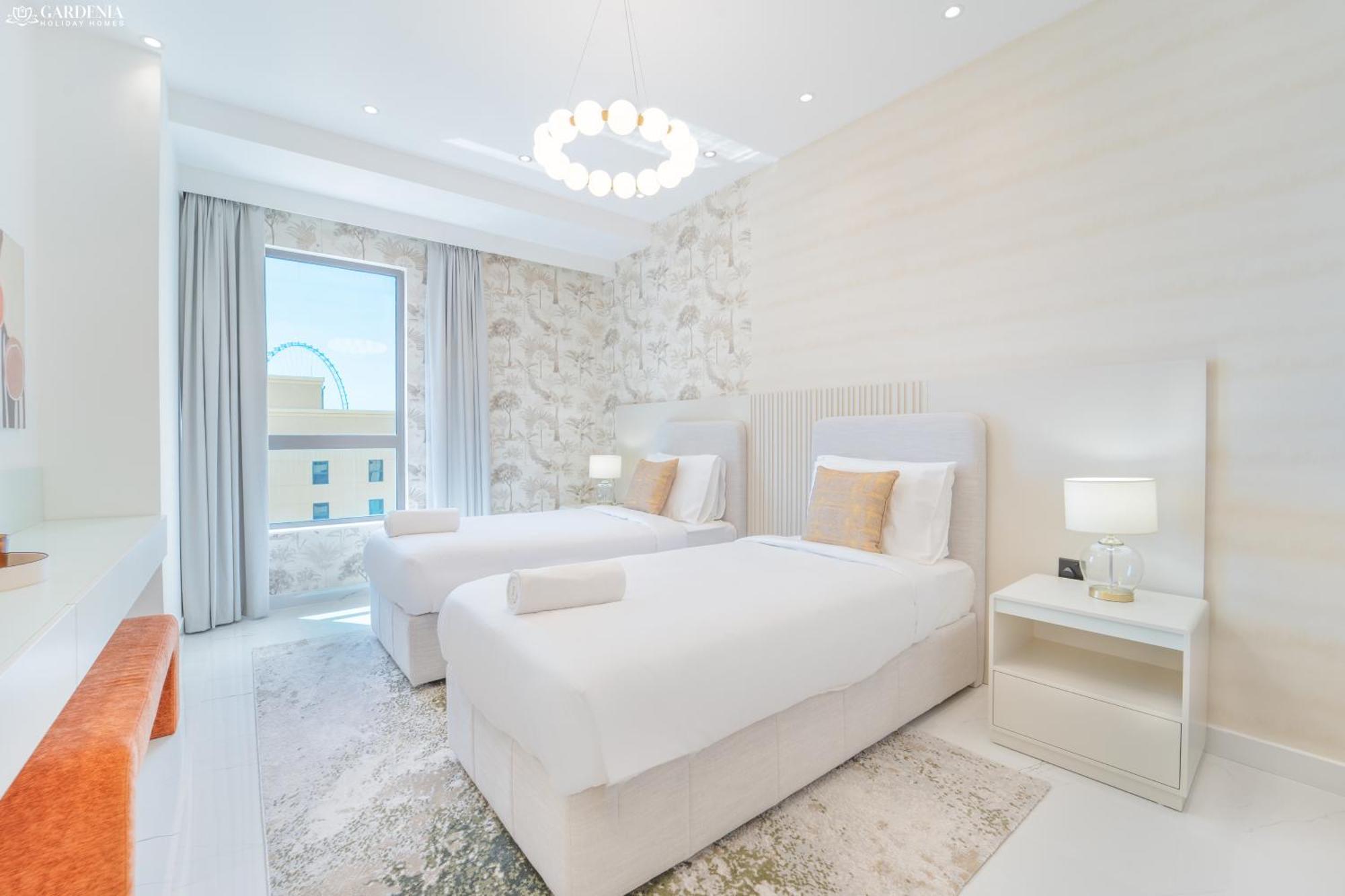 Jbr Amwaj 4 , Upgraded Sea And Ain Dubai Views, 2M Walk To Beach By Gardenia Suitse Екстериор снимка