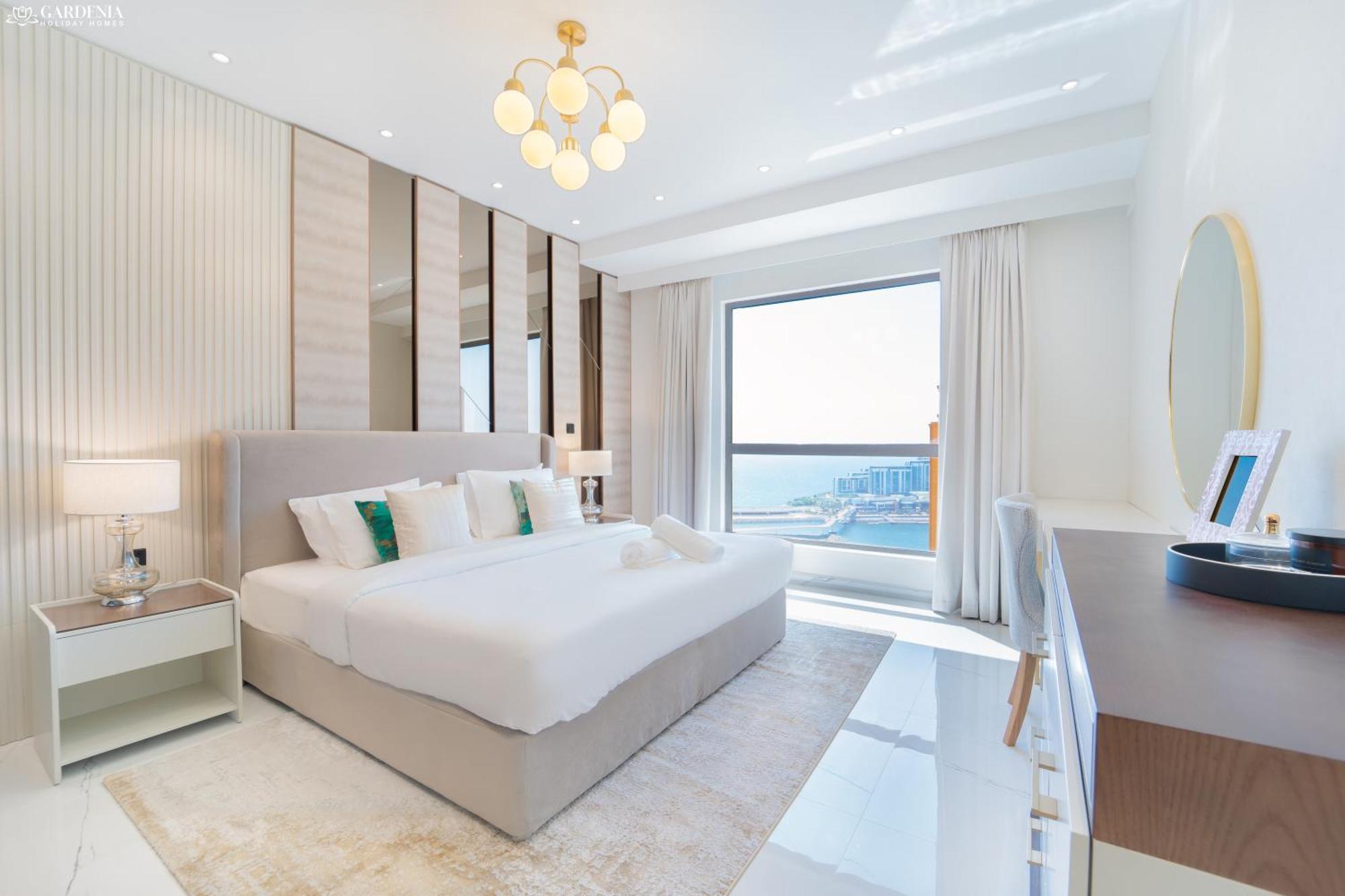 Jbr Amwaj 4 , Upgraded Sea And Ain Dubai Views, 2M Walk To Beach By Gardenia Suitse Екстериор снимка