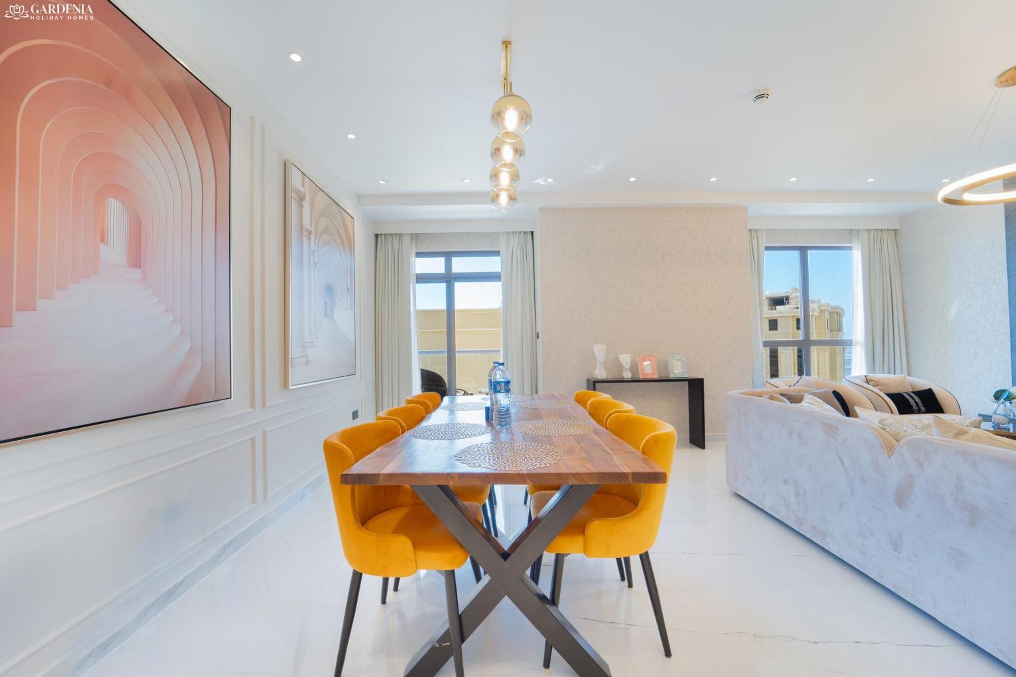 Jbr Amwaj 4 , Upgraded Sea And Ain Dubai Views, 2M Walk To Beach By Gardenia Suitse Екстериор снимка