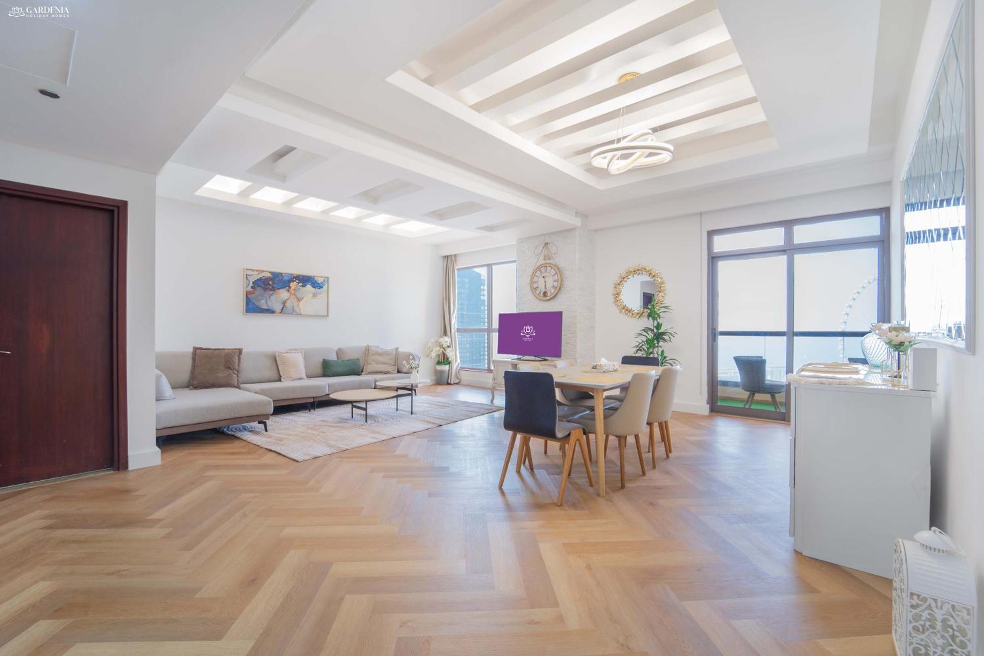 Jbr Amwaj 4 , Upgraded Sea And Ain Dubai Views, 2M Walk To Beach By Gardenia Suitse Екстериор снимка