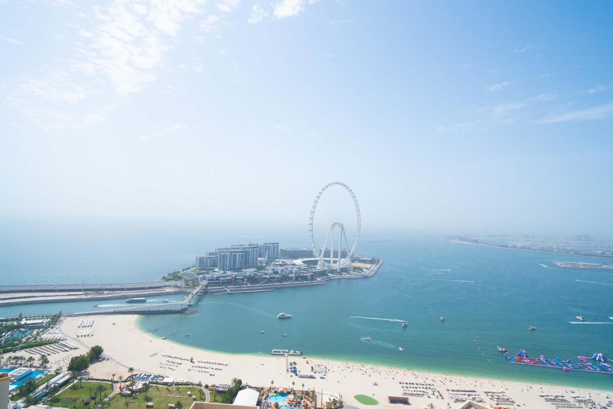 Jbr Amwaj 4 , Upgraded Sea And Ain Dubai Views, 2M Walk To Beach By Gardenia Suitse Екстериор снимка