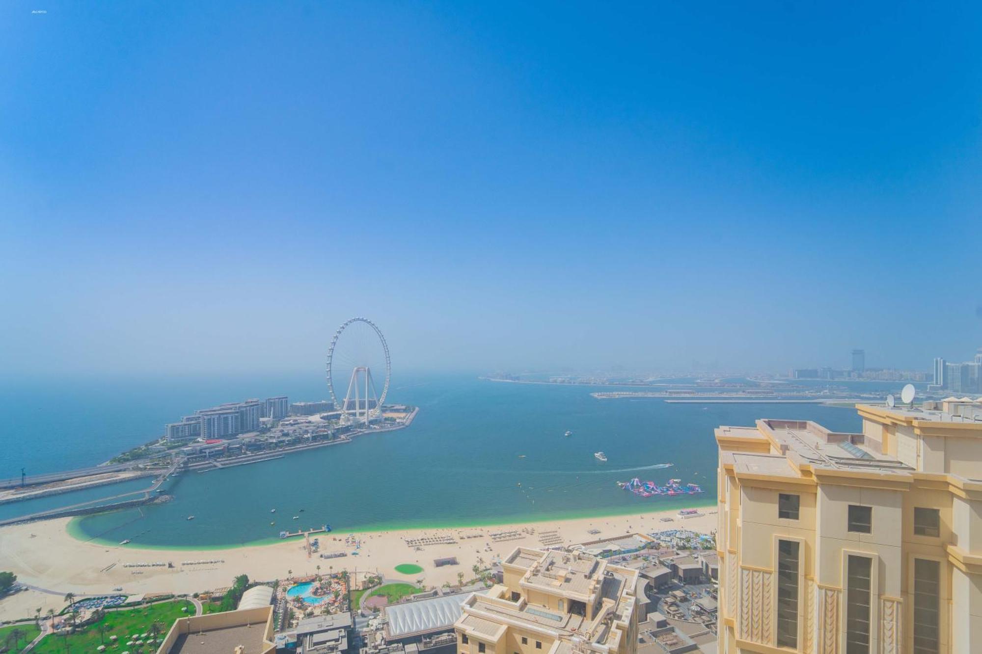 Jbr Amwaj 4 , Upgraded Sea And Ain Dubai Views, 2M Walk To Beach By Gardenia Suitse Екстериор снимка
