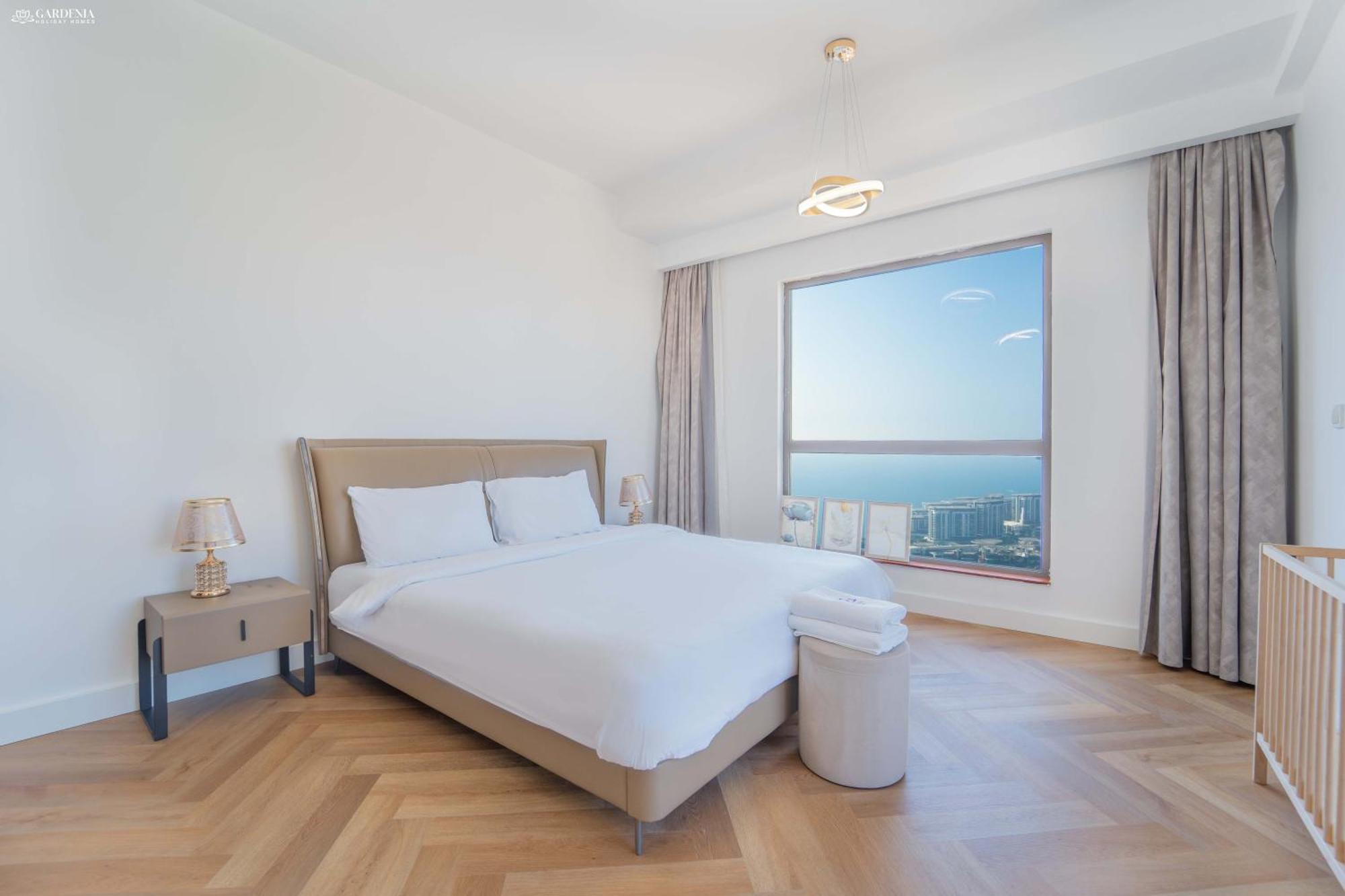 Jbr Amwaj 4 , Upgraded Sea And Ain Dubai Views, 2M Walk To Beach By Gardenia Suitse Екстериор снимка